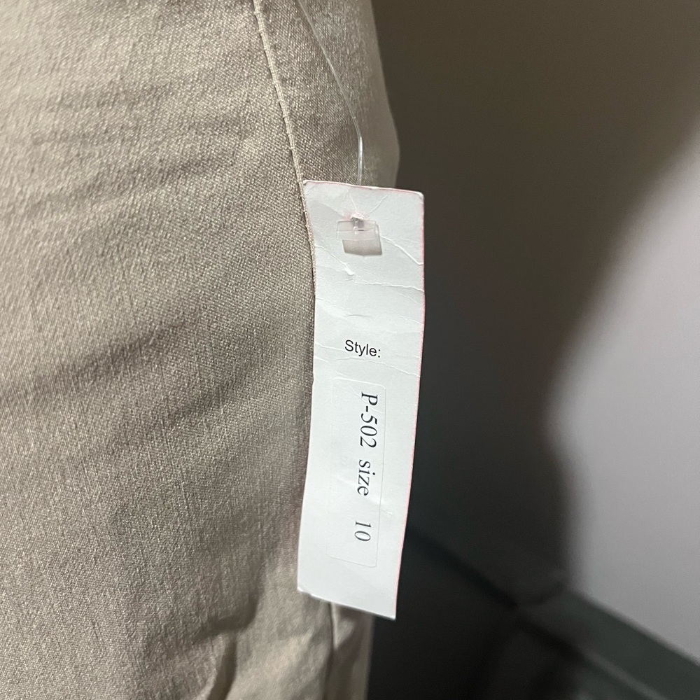 Brown Ribbed Tank Top - Picture 10 of 14